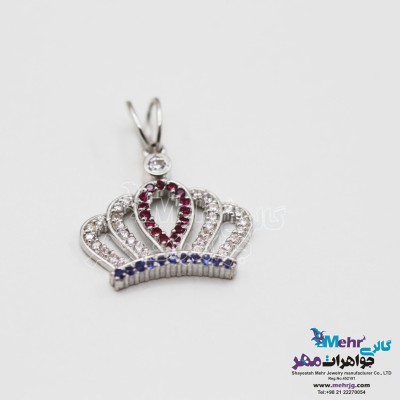 آویز طلا - طرح تاج