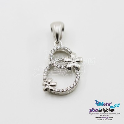 آویز طلا - طرح گل پنج برگ