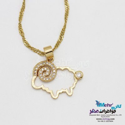 آویز طلا - طرح حیوانات