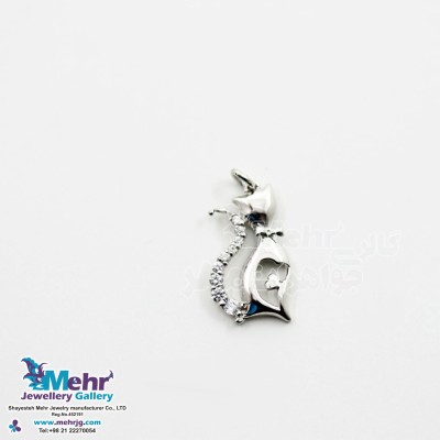 آویز طلا - طرح گربه اشرافی