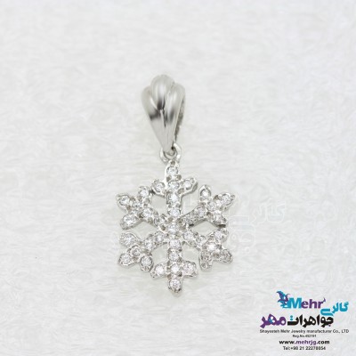 آویز طلا - طرح برف