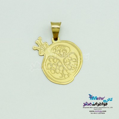 آویز طلا - طرح انار