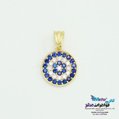 آویز طلا - طرح چشم نظر