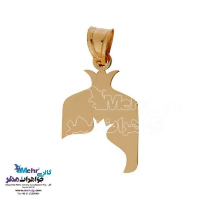 آویز طلا - طرح انار