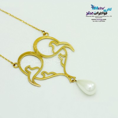 گردنبند طلا - طرح پرنده