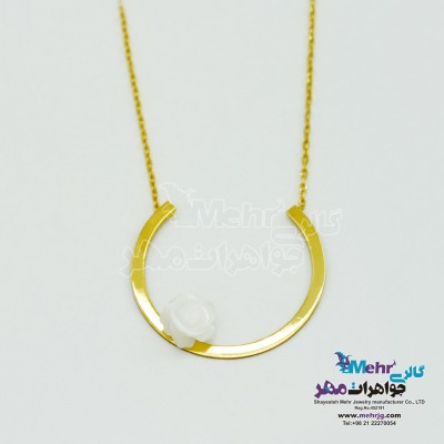گردنبند طلا - طرح هندسی