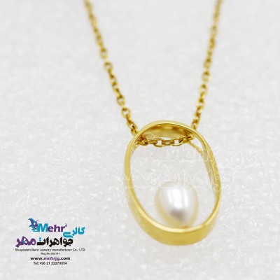 گردنبند طلا - طرح هندسی