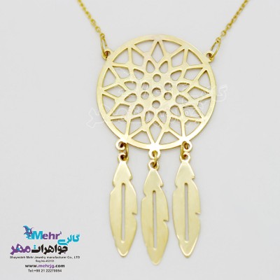 گردنبند طلا - طرح دریم کچر