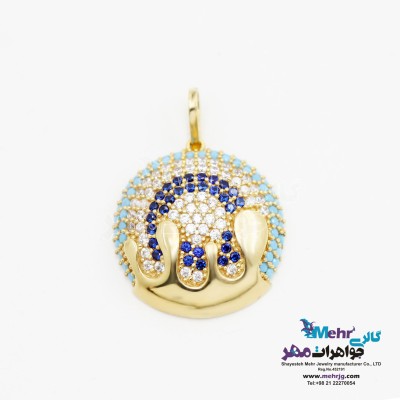 آویز طلا - طرح شعله