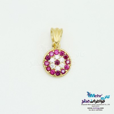 آویز طلا - طرح چشم نظر