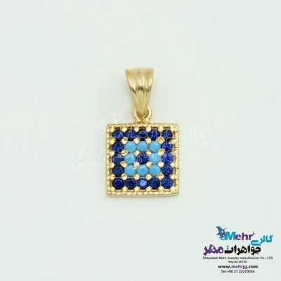 آویز طلا - طرح چشم نظر