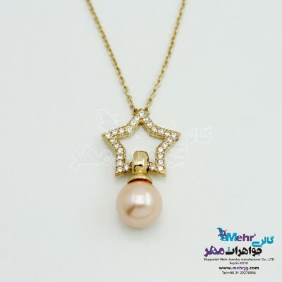 گردنبند طلا - طرح ستاره