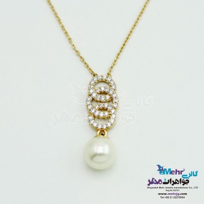 گردنبند طلا - طرح دایره