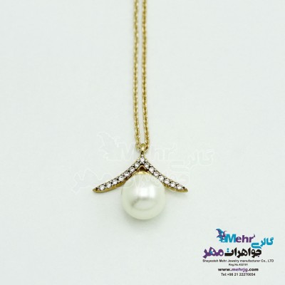 گردنبند طلا - طرح هشت