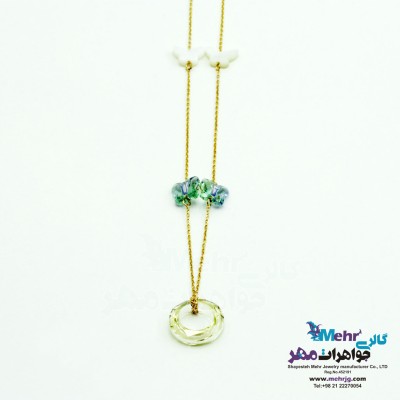 گردنبند طلا - طرح پروانه