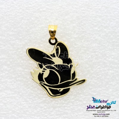 آویز طلا - طرح دایسی داک