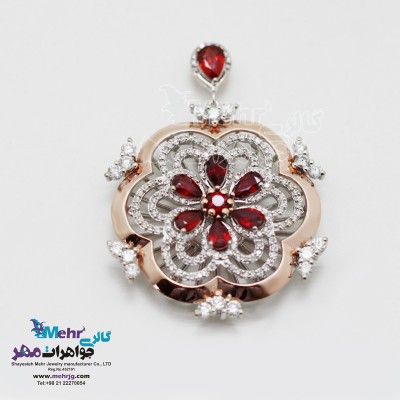 آویز جواهر - طرح یاقوت نشان