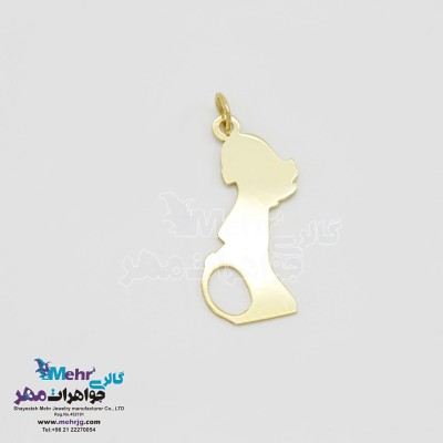 آویز طلا - طرح بارداری