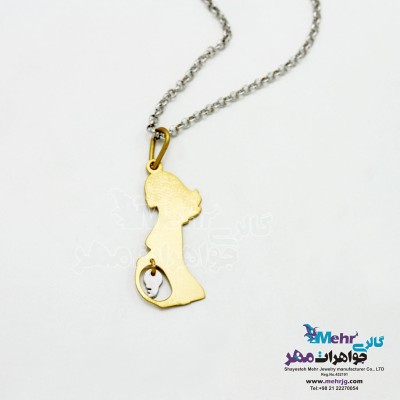 آویز طلا - طرح بارداری