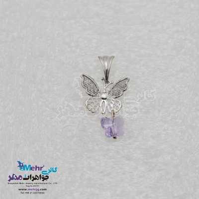 آویز طلا - طرح پروانه