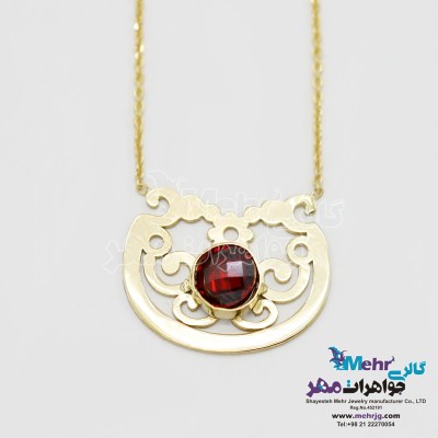 گردنبند طلا - طرح اسلیمی