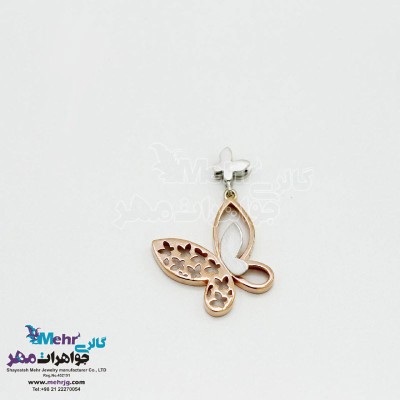 آویز طلا - طرح پروانه