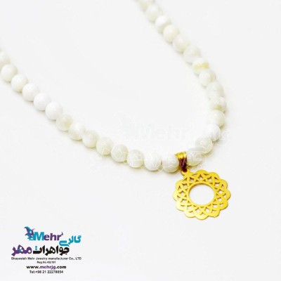 گردنبند طلا - طرح خورشیدی