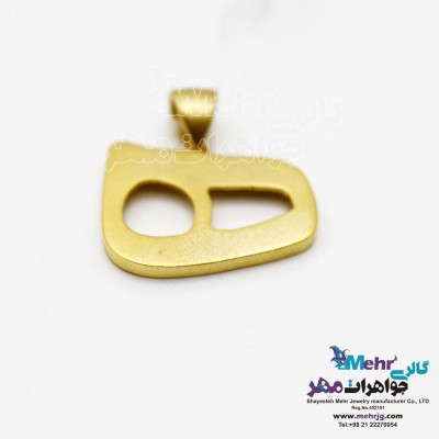 آویز طلا - طرح ه نیمانی
