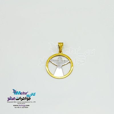 آویز طلا - طرح فرشته