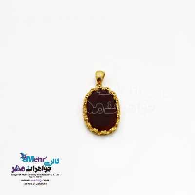 آویز طلا - طرح تاج