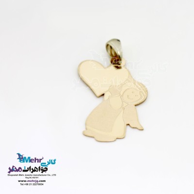 آویز طلا - طرح فرشته