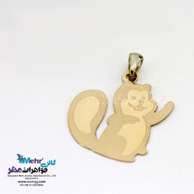 آویز طلا - طرح سنجاب