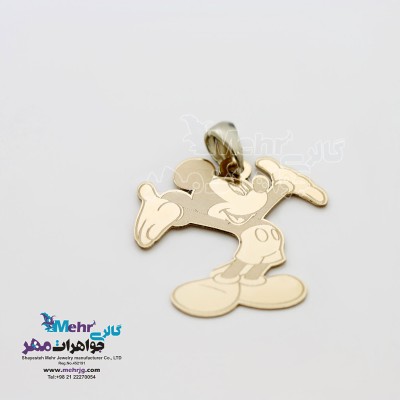 آویز طلا - طرح میکی ماوس