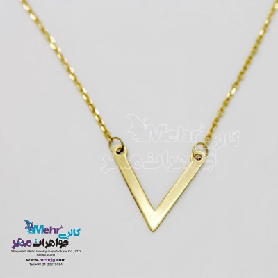 گردنبند طلا - طرح هفت