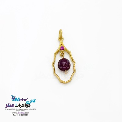 آویز طلا - طرح کلاسیک