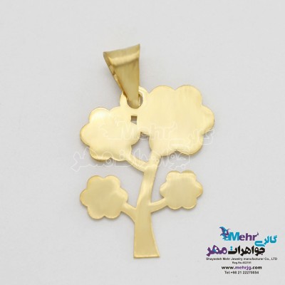 آویز طلا - طرح درخت