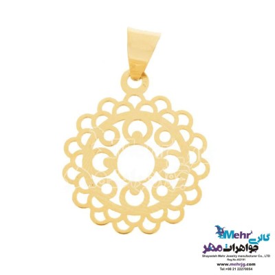 آویز طلا - طرح اسلیمی
