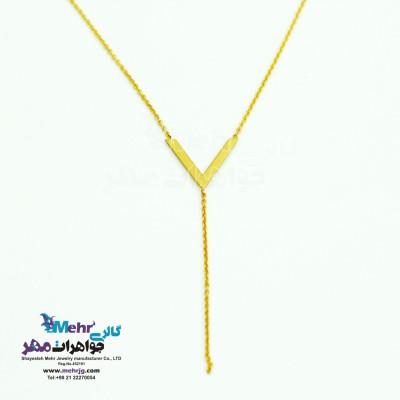 گردنبند طلا - طرح هفت