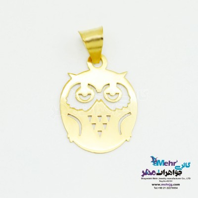 آویز طلا - طرح جغد