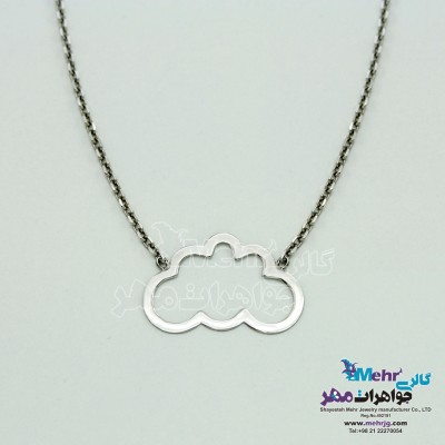 گردنبند طلا - طرح ابر