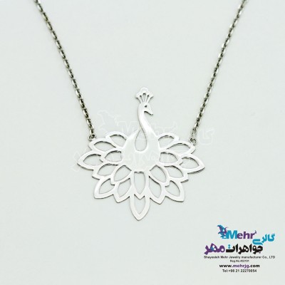 گردنبند طلا - طرح طاووس