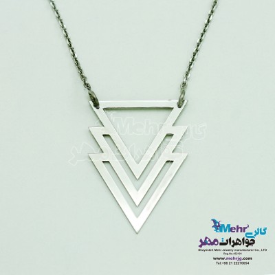 گردنبند طلا - طرح هندسی