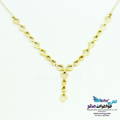 گردنبند طلا - طرح بی نهایت