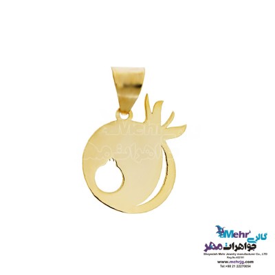 آویز طلا - طرح انار
