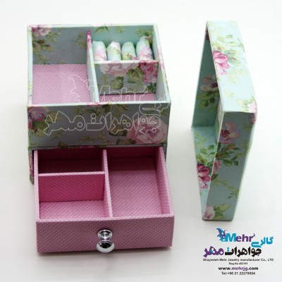 جعبه جواهرات - طرح گل‌های شکفته