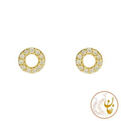 گوشواره طلا - طرح هندسی