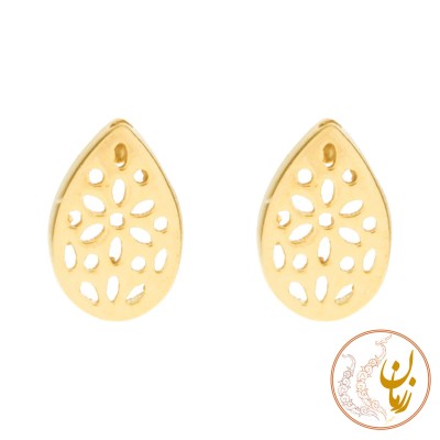 گوشواره طلا - طرح گلبرگ