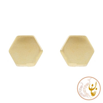 گوشواره طلا - طرح هندسی