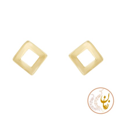 گوشواره طلا - طرح هندسی