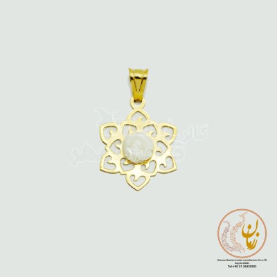 آویز طلا - طرح اسلیمی